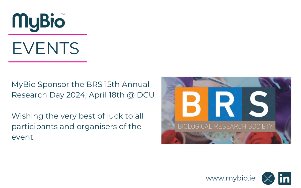 MyBio Sponsor the BRS 15th Annual Research Day 2024