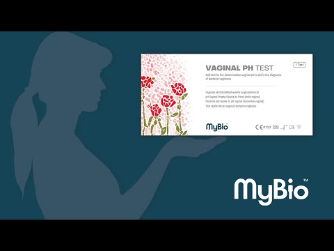 MyBio Vaginal pH Easy to Use At Home Self Test - how to application video - instructions for use