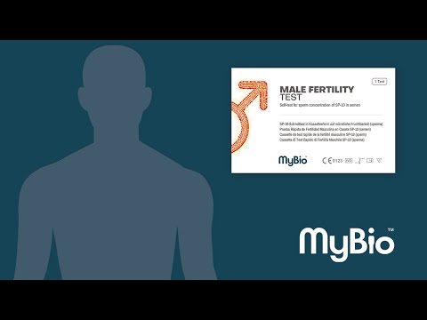 MyBio Self Tests - Male Fertility Test - How To Video - application video - instructions for use