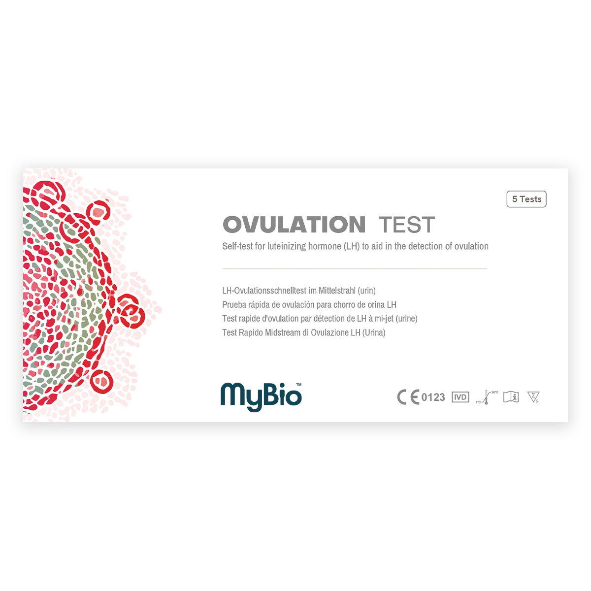 MyBio Ovulation Easy to Use At Home Self Test